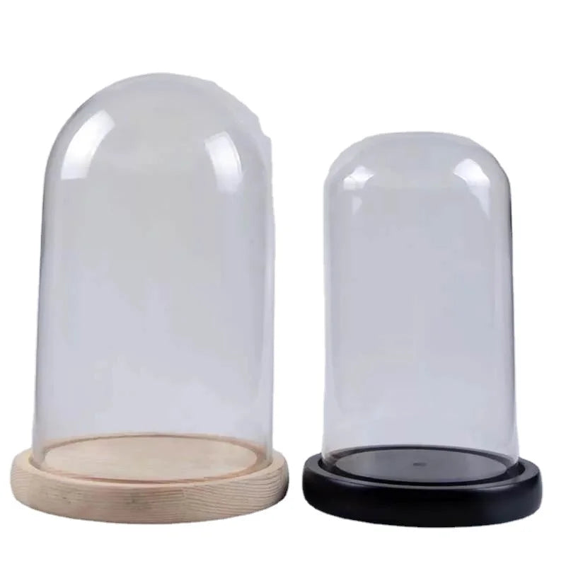 Wholesale Transparent Glasses Crafts Glass Flower Pot  Planter Custom Various Size Glass Dome