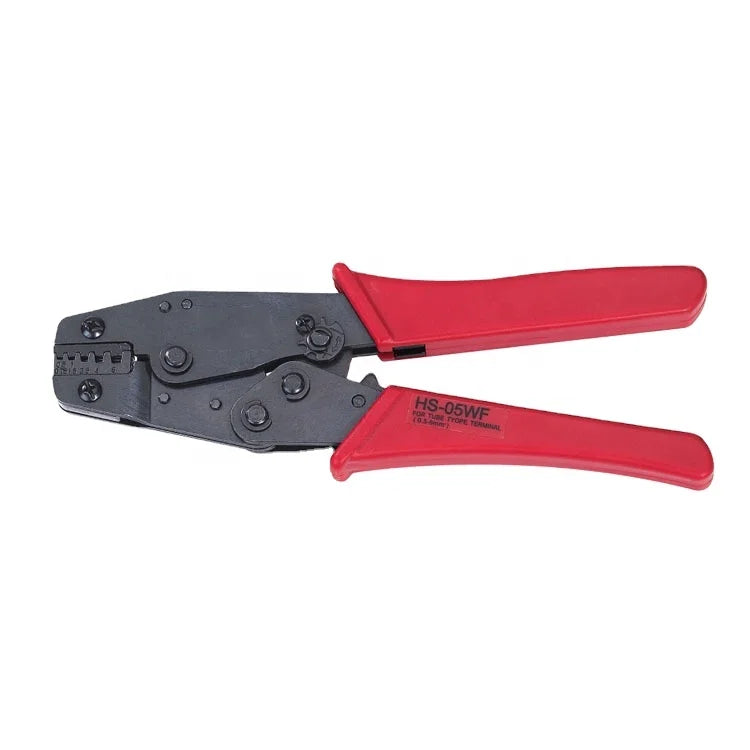 HS-05WF 8" European Rachet Crimping Plier for Wire-end Ferrules 0.5-6mm2 or 20-10 AWG