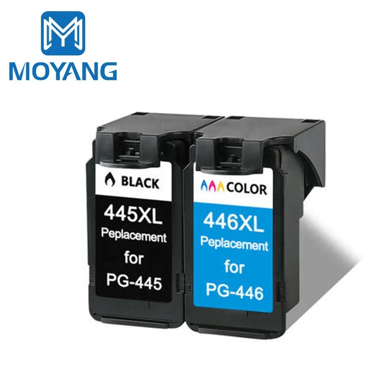 MoYang Compatible for CANON PG445 CL446 Ink Cartridges for Pixma IP2840/MG2440/2540/2940/MX494/TS204/304/3140/TR4540 Printer