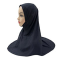 Wanyi Hijab Scarf Factory Wholesale in Stock Kids Hijab High Quality tencel Material One Piece for Girl and Kids