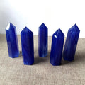 Aventurine Point Wand Carving Tower Crystals Stone for Home Decoration Gift Wholesale Natural Blue Folk Art Lovely Polished