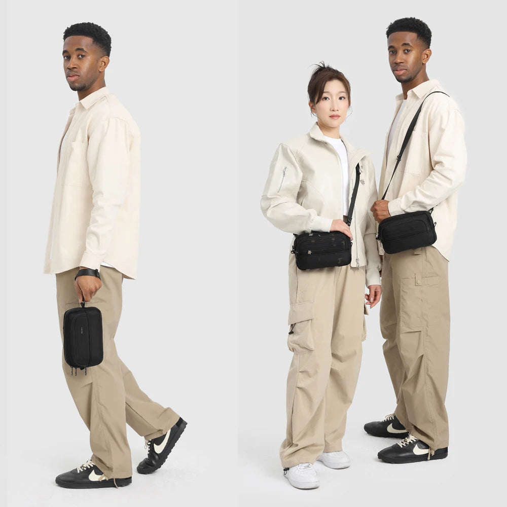 OZUKO 9798 Fashion Lightweight Casual Day Cluth Portable High Quality Handbag for Men  Multifunctional Crossbody Shoulder Bag