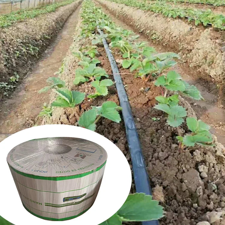 Factory Wholesale 16mm Drip Irrigation Tape Inner Flat Emitter Drip Tape for Drip Irrigation System Agriculture
