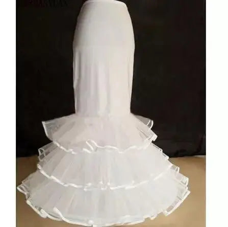Hot Sale Top Quality Under Wear Underskirt Mermaid  Petticoat for Wedding Dress Bridal Gown  MPB512