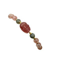 wholesale natural handmade DIY women's crystal bracelet jewelry strawberry quartz pi xiu bracelet