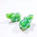 HZ trends natural green aventurine animal sculpture elephant
