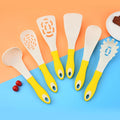 Wholesale Minimum Order Set of 6 Nylon Picnic Utensils with TPR Plastic Big Handle