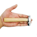Mini Multi-Function Hammer with Round Head Wooden Handle for Car Escape & Walnut Smashing for River & Stream Use