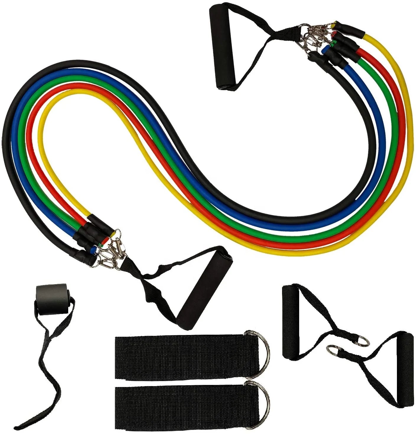 ONESTARSPORTS Wholesale Workout Fitness Gym Pull up Set 1 11 Pcs Pc Resistance Bands Tube