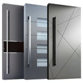 Puerta De Entrada Porte Dentree Modern Exterior Glass Pivot Doors Modern Entry Portes Exterieures Puertas Exteriores