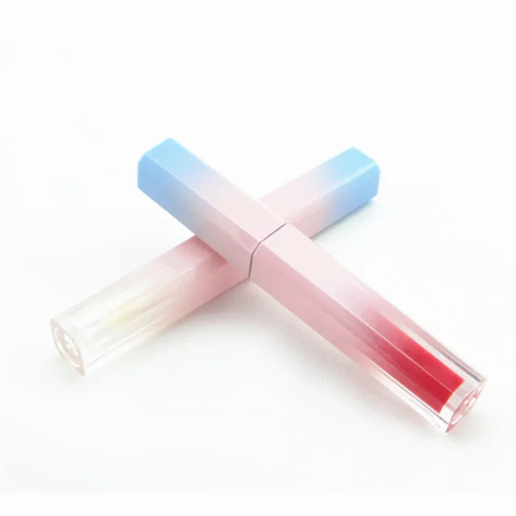 10ml Gradient Pink Empty Lip Gloss Tube  Container Mini  Lip Gloss Beauty Tool Bottle Lip Gloss Tube