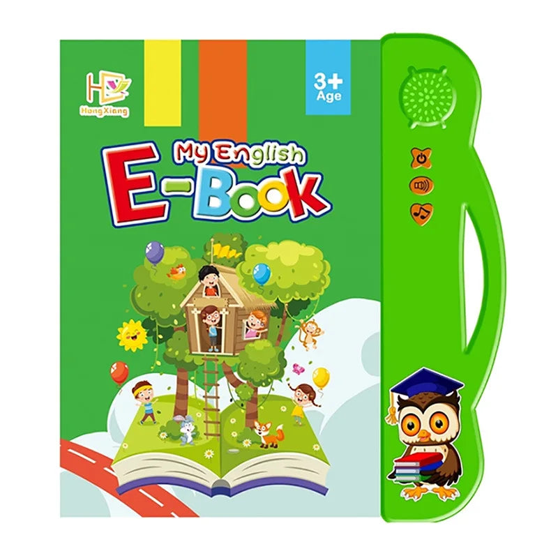English Language Learning Intelligence Educational Toys Sound Reading Machine Toddler Sound Book for Kids