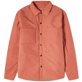 Custom Lapel Collar 2 Pockets Plush Suede Trucker Jacket for Men