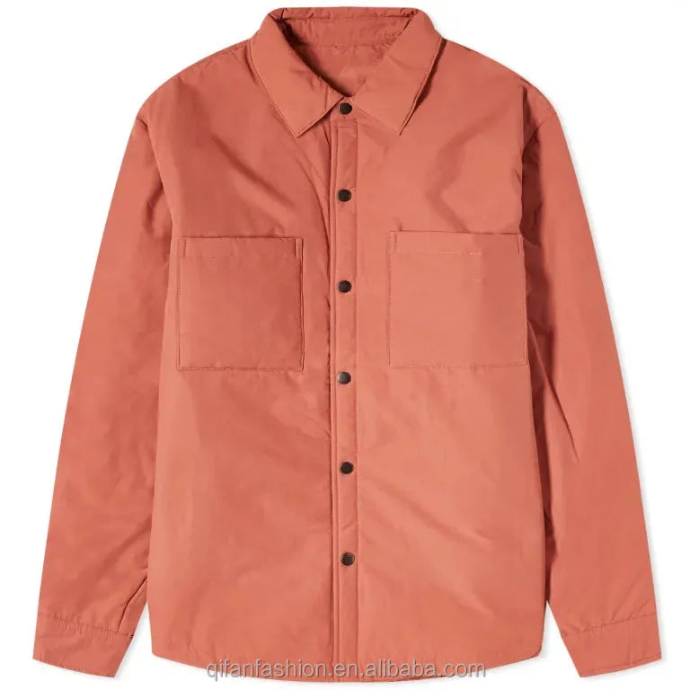 Custom Lapel Collar 2 Pockets Plush Suede Trucker Jacket for Men