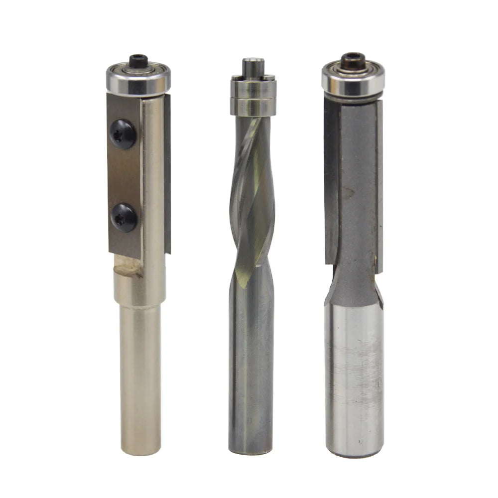 OEM Factory Woodwork Cutting Tools Replaceable Tungsten Carbide Knives Flushing Trimmer Bit Milling Cutter Made in China