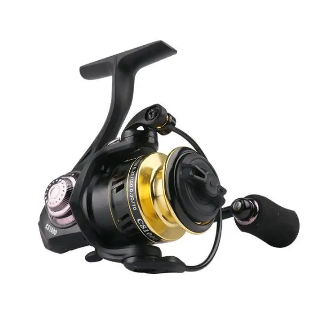 Lightweight 6kg Max Drag Unidirectional Trout Spinning Reel Heavy Killer Metal Gear for Lake Fishing