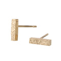 EManco Trendy Gold Bar Stud Earrings for Wedding Party & Gift Occasions