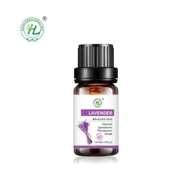 Lavender Essential Oil for Hair Growth - 100% Pure Natural Plant Extract Steam Distilled Therapeutic Grade | OEM 10ML