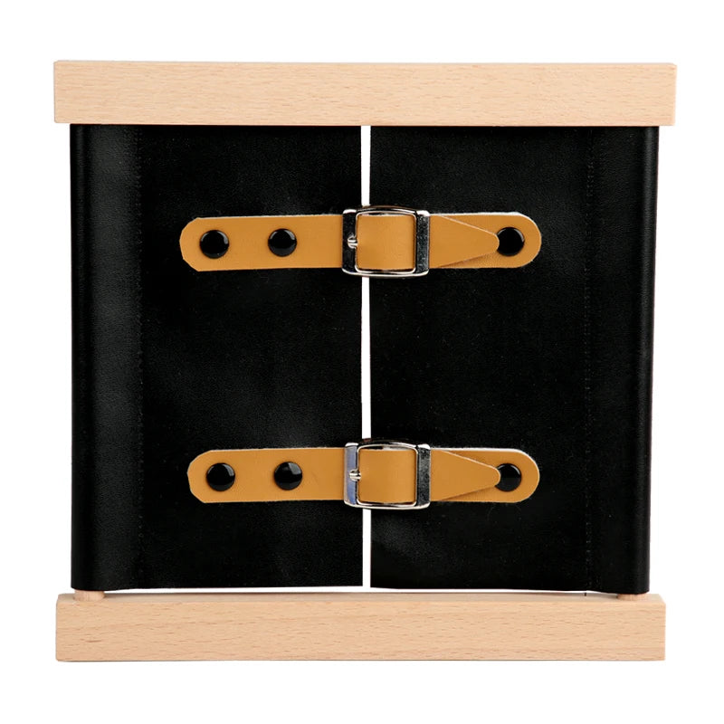 2025 Factory Price Brand New Montessori And Educational Wooden Toys Materiales Dressing Frame
