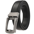 LY33-23435-1 Men's Leather Belt 3.0cm Leather Arrow Belt Leather Belt Cardboard Gift Box Buckle Belt Metal