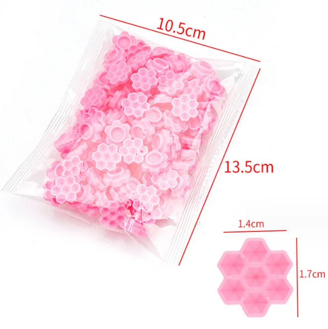 Eyelash Extension Tools Lash Glue Holder Honeycomb Shape Cup Extend Adhesive From Dry Holder
