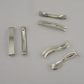 6cm S Shape Double Bars Metal Snap Hair Barrettes for DIY Hair Accessories Women's Bobby Hairpins Flat Hair Sliders