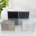 Professional 5-Layer Diamond 120 Grid Storage Box Transparent Plastic Jewelry Drawer for Nail Accessories & Jewelry