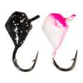 New Style Winter Ice Fishing Prismatic Lead Head Hook with Barbed Small Ice Fishing Hook Gancho De Pesca