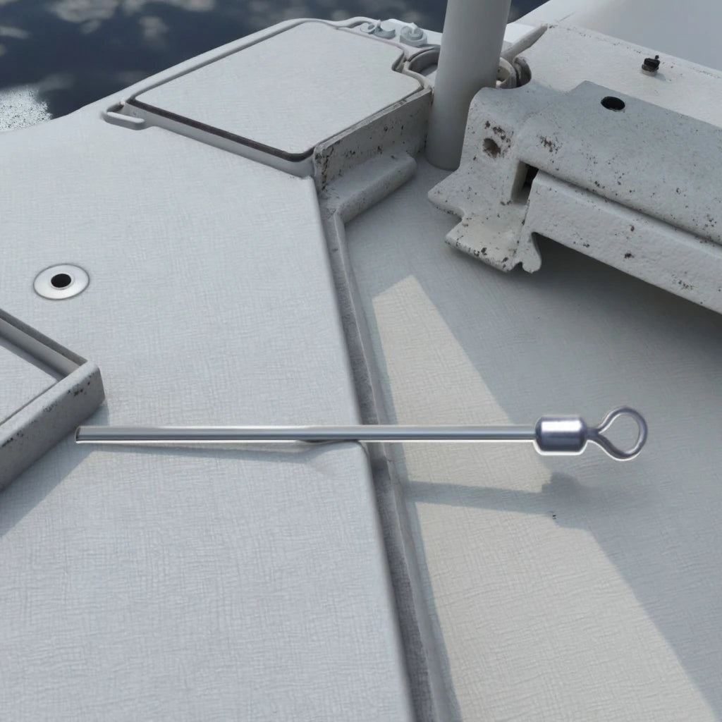 Histar Customized Stainless Steel and Brass Materials Long Pole Swivels Accessories S7021 Fishing Barrel Swivels