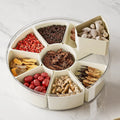 Nine-Compartment Magic Plastic Seasoning Storage Box Injection-Molded Mason Jar for Kitchen Supplies Home Use Party Appropriate