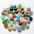 DIY Loose round Shape 12mm Gemstone Stone Cabochon Crafts