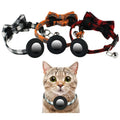 Personalized Plaid Bow Tie Air Tag Cat Collar Silicone Waterproof Airtag Holder Case Kitten Breakaway Buckle Bell Airtag Cat