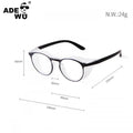 ADE WU PSTY2027 Fashion Hot Sale Anti Pollen Glasses Women Dust Proof Optical Eyeglasses Men Computer Block Blue Light Eyewear