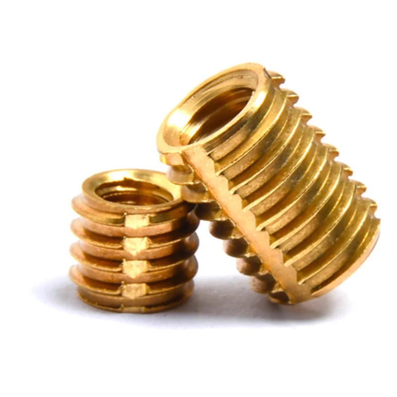 Factory Customization Brass Self Tapping Insert Aluminium Bronze Threaded Bushing Insert Nuts