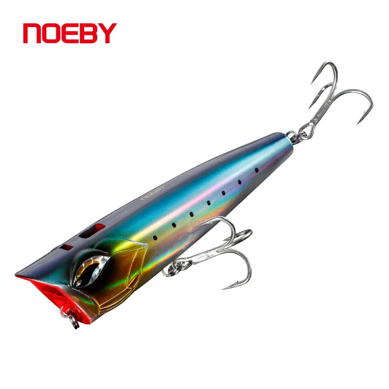 Noeby 3 Sizes Stock Popper Lure Sea Giant Tuna Top Water Floating Pop Fishing Lure Factory