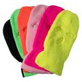 Full Face Cover Ski Mask Hat 3 Holes Balaclava Windproof Knit Beanies Bonnet Winter Warm Unisex Caps MegaBDM