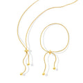 G3879 Wholesale Snake Lariat Necklace 18K Gold Stainless Steel Pull-out Snake Chain Flat Chain Chokers Necklace
