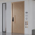 China Top Manufacturer Luxury Modern Villa Style Main Gate Anti-Theft Exterior Wooden Door Home Front Security Pivot Door