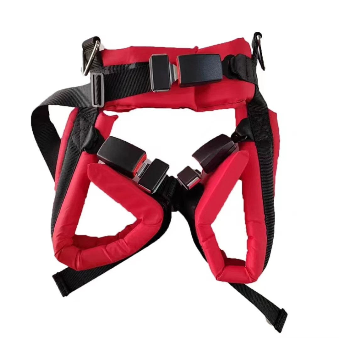 Double Buckles in the Waist Safety Harness Safety Belt for Tarpaulin Bungee Jumping Trampoline Accessories for Kids and Adults