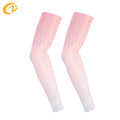 Customizable UPF50+ Seamless Ice Cooling Outdoor Sports Sleeves 2025 Fashion Cycling Protective Unisex Arm Sleeves