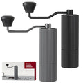 America Hot Selling Aluminum Alloy Hand-actuated Milling Household Adjustable Portable Hand Manual Coffee Bean Grinder With Burr