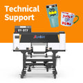 Sunika Uv Dtf Printer 30cm Printer Xp600 Transfer Sticker I3200-a1 ab Film logo Label Printer