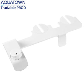 Custom Modern Ultra Slim Toilet Bidet Sprayer with Dual Retractable Nozzles Easy Installation for Bathroom Use