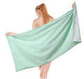 Summer Quick Dry Custom Seersucker Swim Bath Towel Beach Towel with Embroidered logo