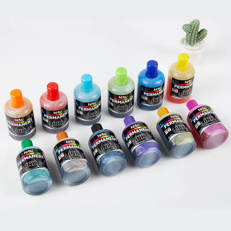 Wholesale 12Colors Waterproof Oil Based Permanent Low Odor Dry Erase Oil Based Refill Marker Ink