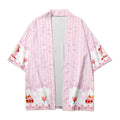 Hot Sale Haori Japanese Style Demon Print Cardigan Kimono Harajuku Anime Women Men Cosplay Yukata