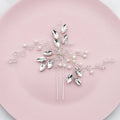 Wedding Crystal Austrian Rhinestone Bride HairpinJewelry Headdress