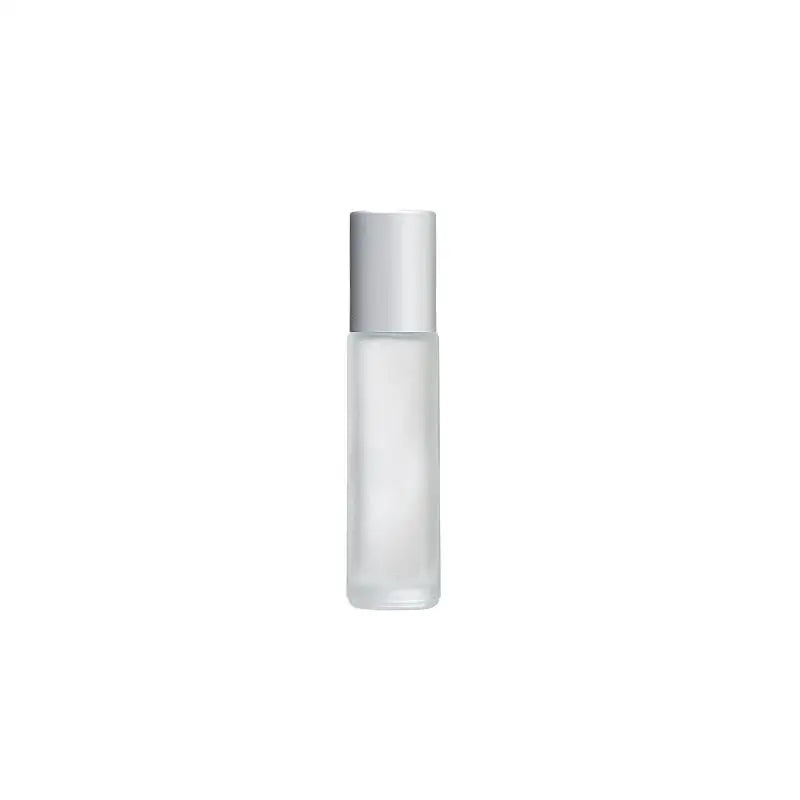 For MUB Mini Frosted Thick Bottom Roller Glass Bottle with Aluminum Cover 10ml for Essential Oil Roll-on