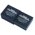 Customized Eco-Friendly Grey Board Rigid Boxes Handle Silver Foil Square Jewelry Gift Packaging Embossing Matt Lamination