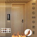 Foshan Hotel Fire Door Suppliers Custom Canadian Fireproof Door for Hotel Project Oak Wood Fire Rated Hotel Room Fire Proof Door